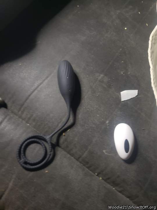 Prostate massager cock ring combo take control til battery dies then pound me