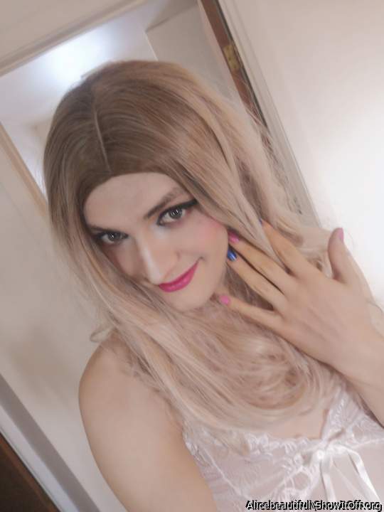 Me with my blond wig :)