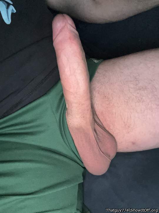 It seems I just cant keep my hands off my cock