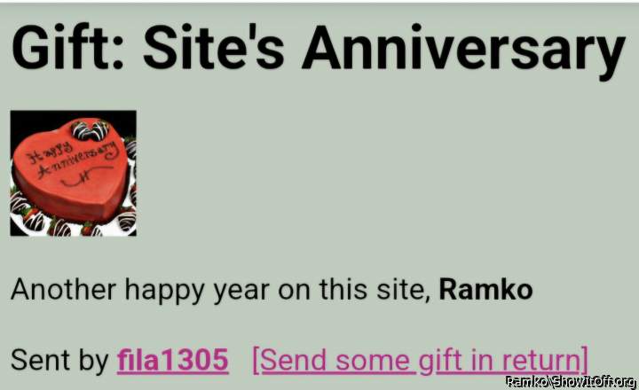 Thank you so much  for  your wonderful  wishes and gift fila1305