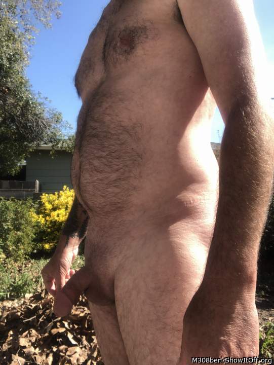 You have a great growth of chest & belly hair. Very nice coc