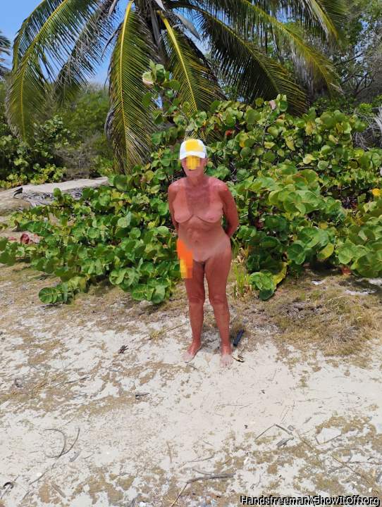 Cruising naked in the tropics.