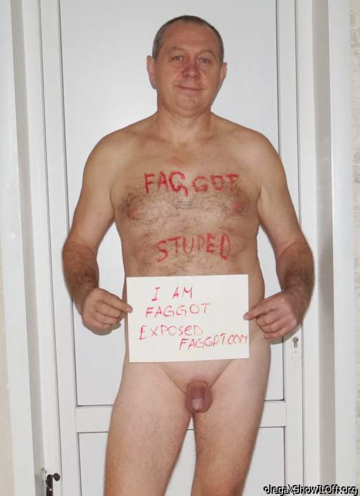 Exposed faggot Olega