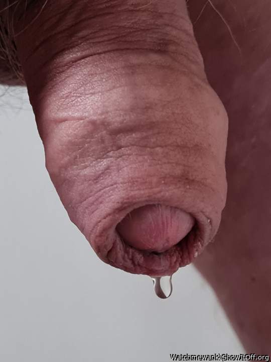 Woke up leaking pre cum