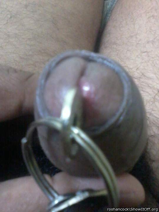 key in my penis hole
