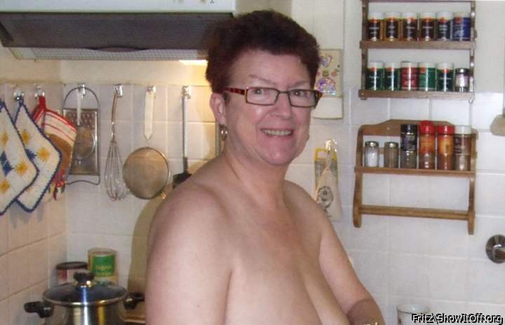 Grandma (75yo) still loves to be nude and having sex...