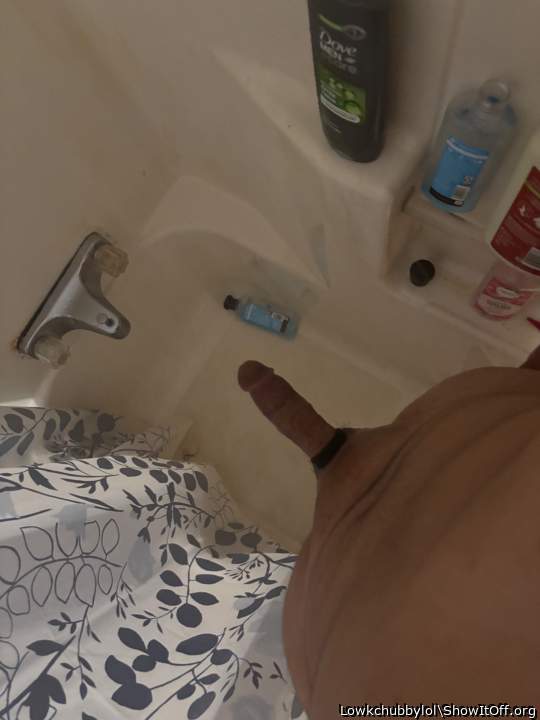 Ugh, I hate showering alone.