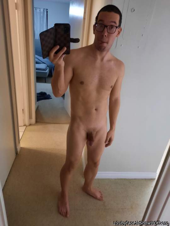 Hot full frontal male nudity, love men in glasses too!    