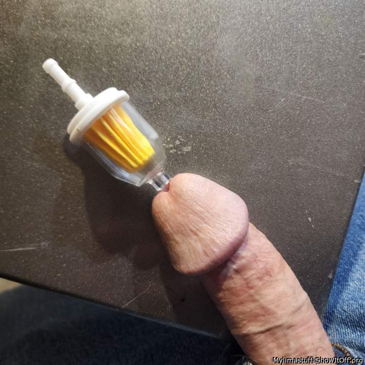 A new use for a fuel filter!