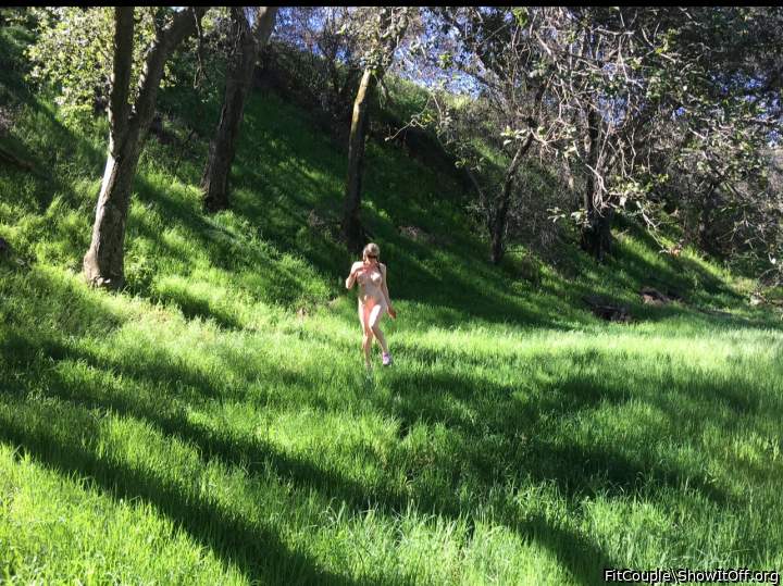 Naked Hiking