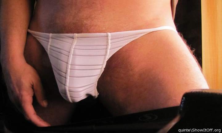 Hmmmn! Where did you get that pantie???