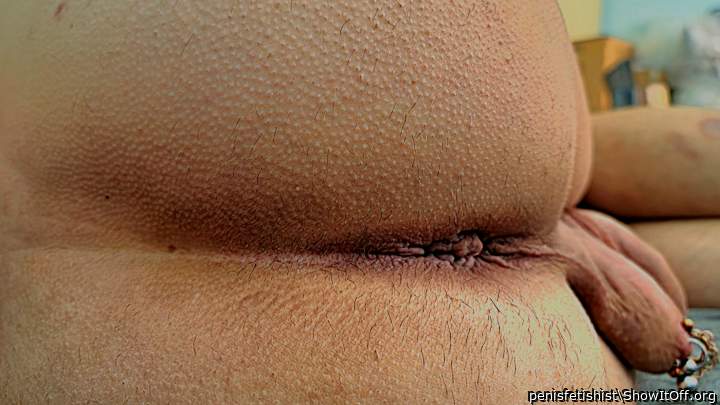 a little hair on the butt