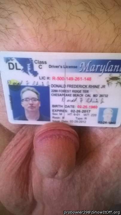 Donny Rhine naked and exposed