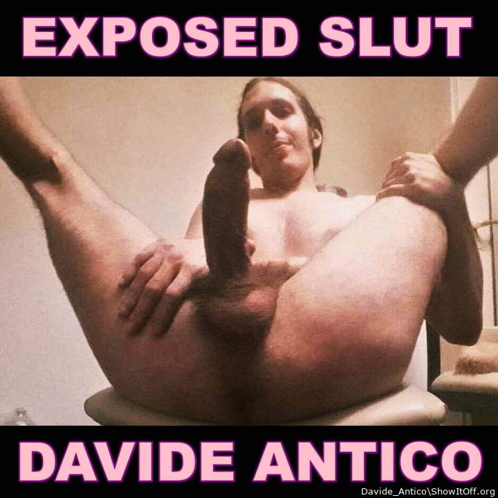 EXPOSED SLUT DAVIDE ANTICO