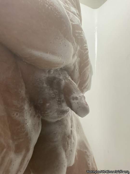 All lathered up and ready for you