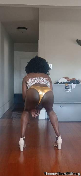 My Boy told my Bitch ass to bend over I did like a good lil Bitch