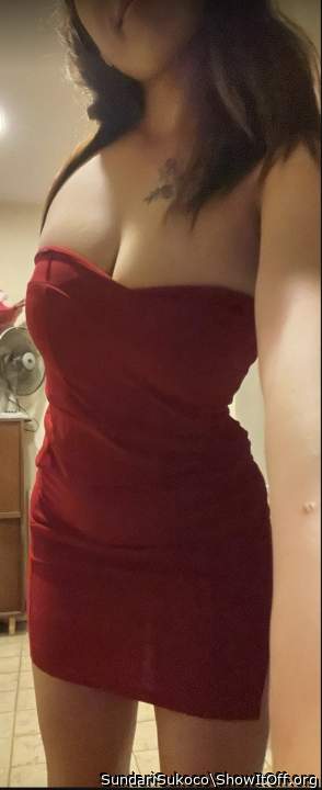 Woman in red is always hot