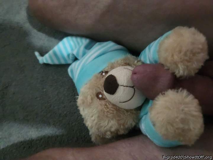 Teddy enjoy a bit of cock now n then!