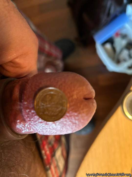 coin on it