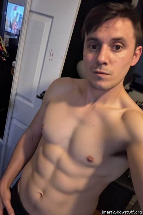 cute with a nice chest and abs 