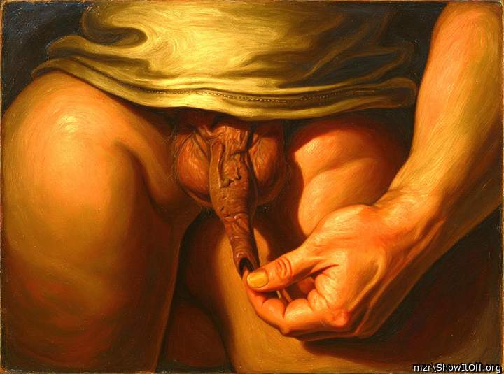 Stretching of the foreskin