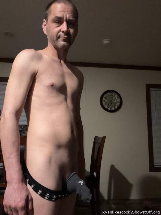 Testing my stepdaughter�s sock out