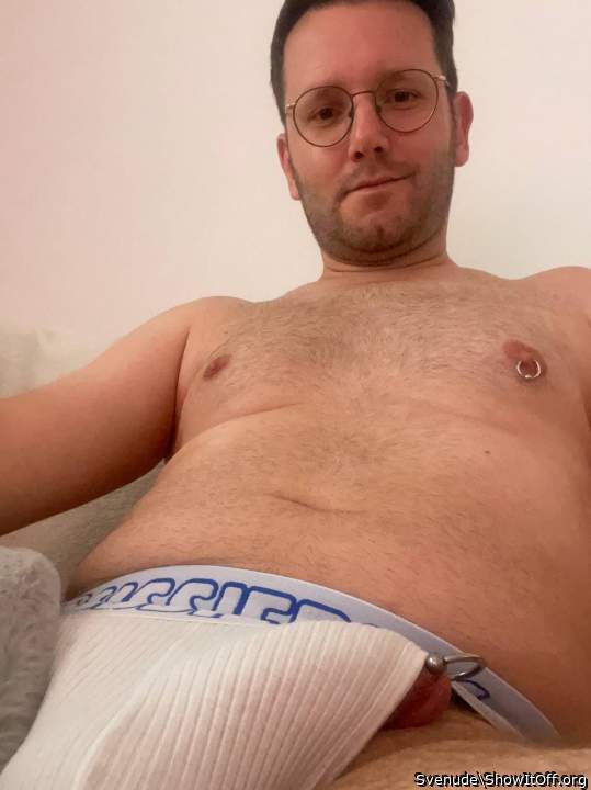 Lying relaxed and horny for you ...