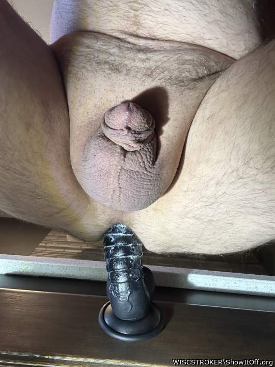 Buttered up toy sliding in