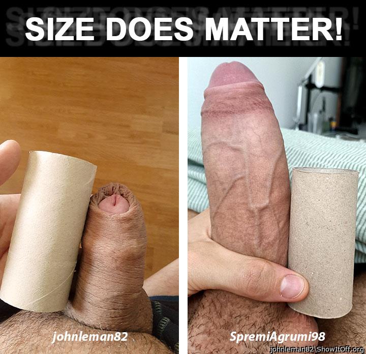 Size does matter