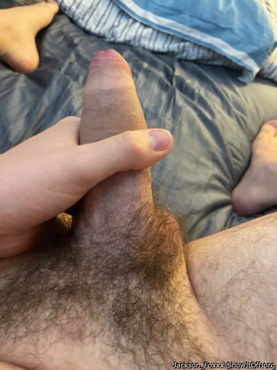 Let my pubic hit grow for a change let me know what you think