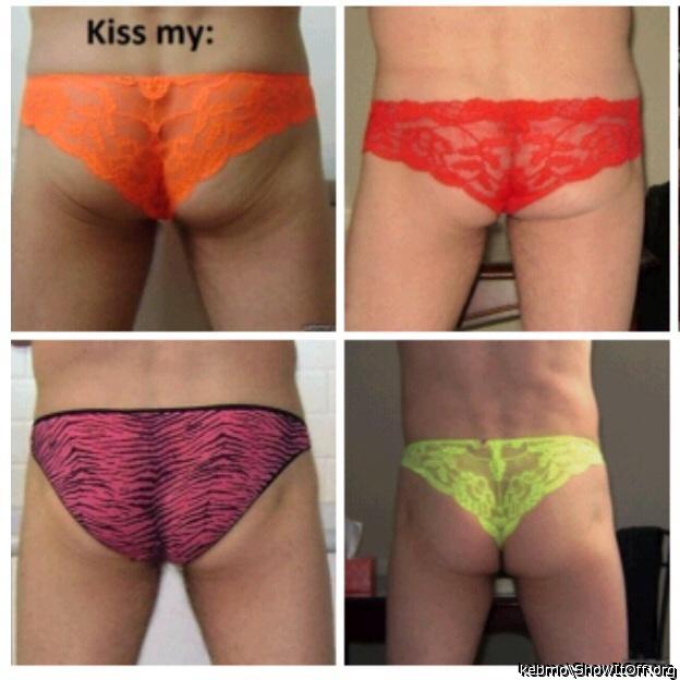 Any panty covered bum fans?