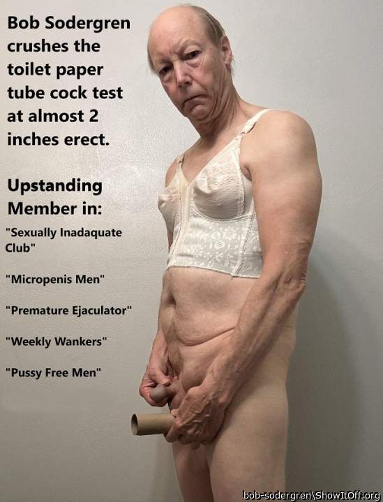 Bob Sodergren shows off his massive cock (b)