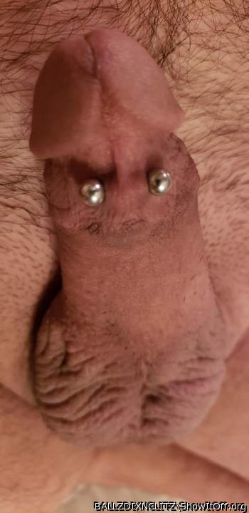 Wonderful pierces cock!      