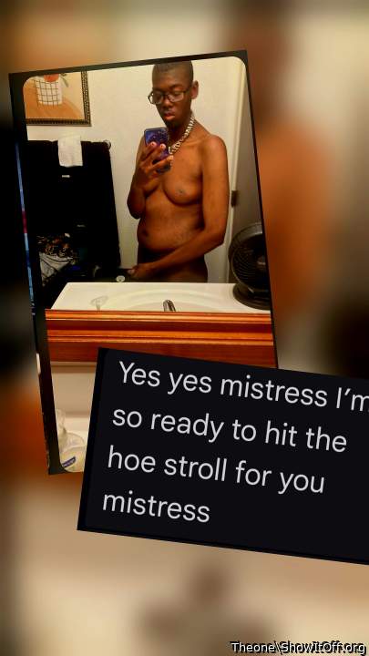 My New Lil Sissy Boi MS Fruitcake and he Ready to hit the Blade ill turn u out 2