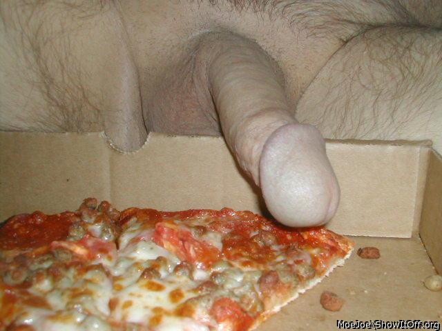 From the Archives.....Cock and Pizza