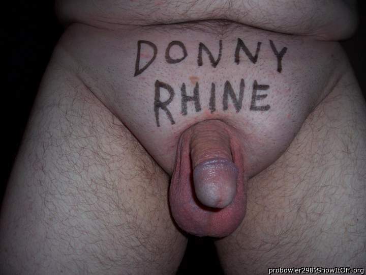 donny rhine naked and exposed