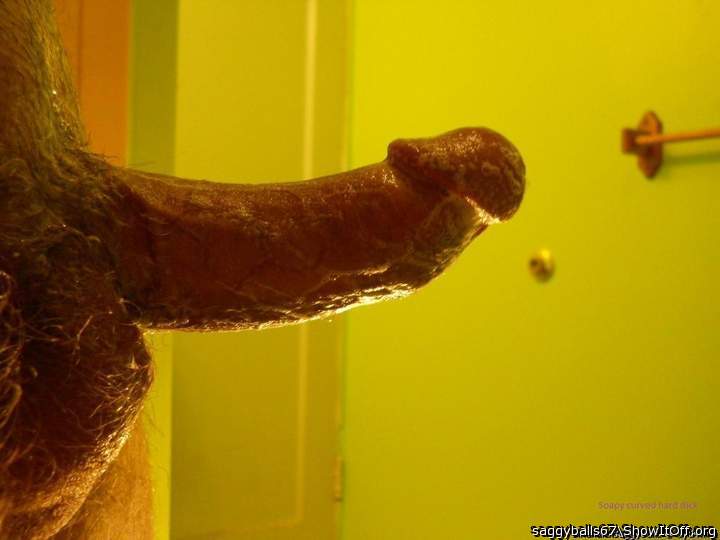 Soapy curved hard dick - [1-28-12-25]