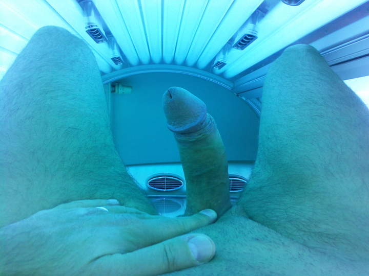 Horny at a sunbath...