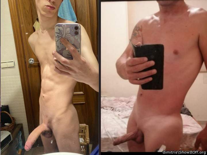 My dick compared to a skinny twink