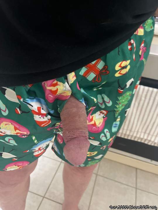 I just love poking my dick out.