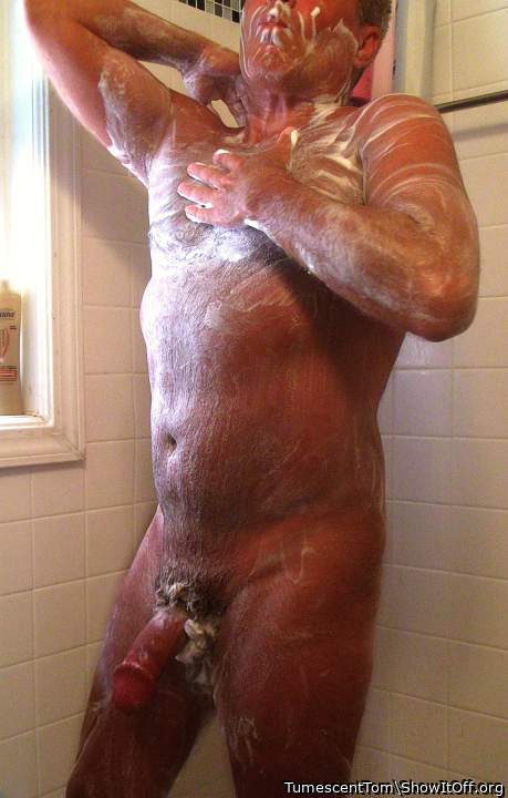 Shower time.
