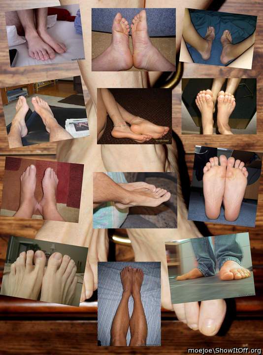 A tribute to sexy man-feet......