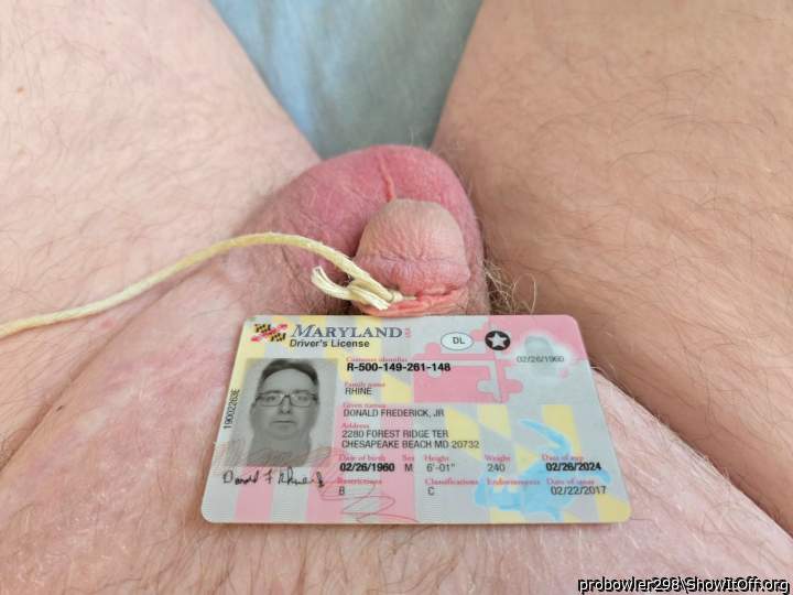 Donny Rhine naked and exposed