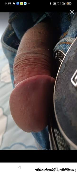 Great picture.  Nice cock head. 