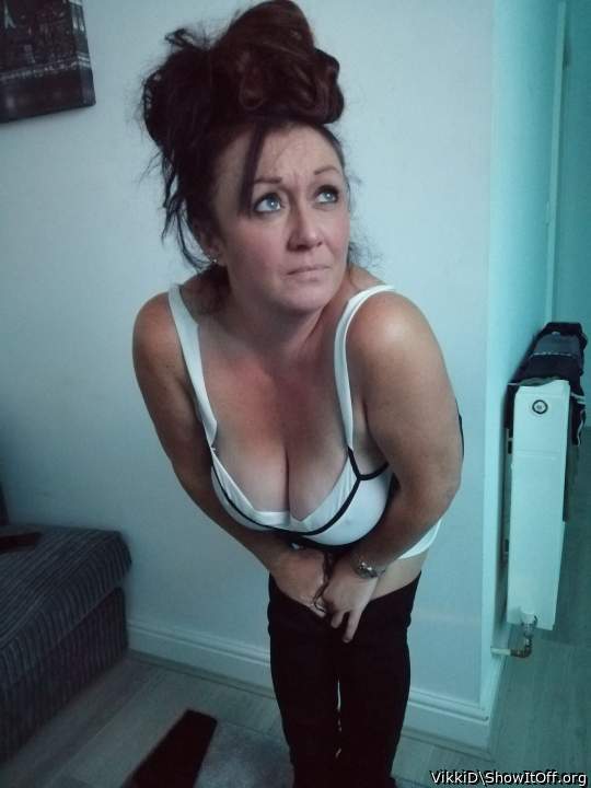 You're very sexy, Vikki.  Pretty face and lovely big tits.  