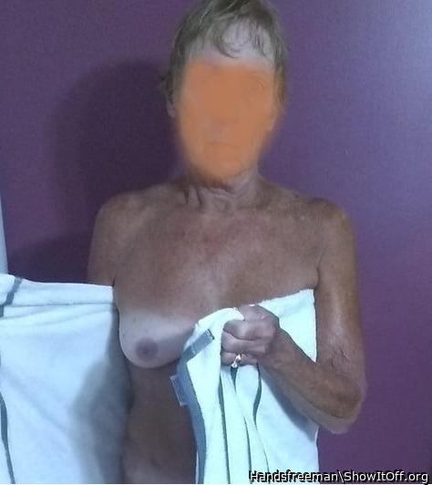 In a male sauna.