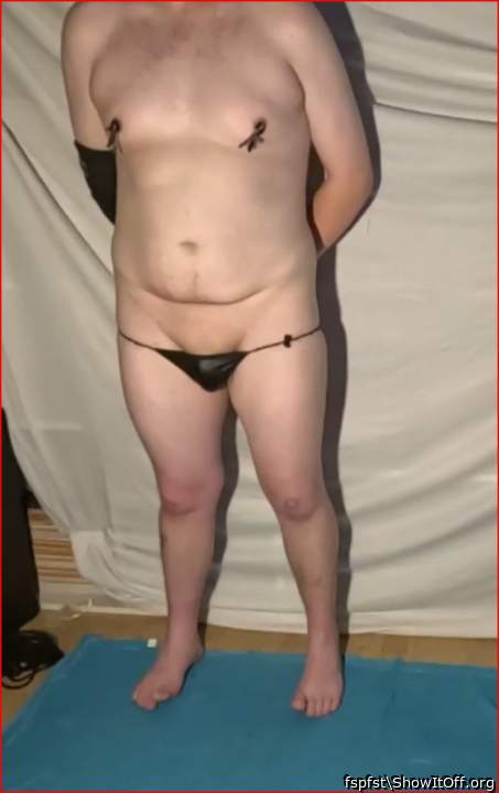 almost complete naked