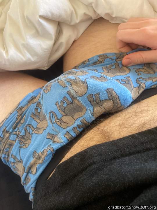 Underwear bulge