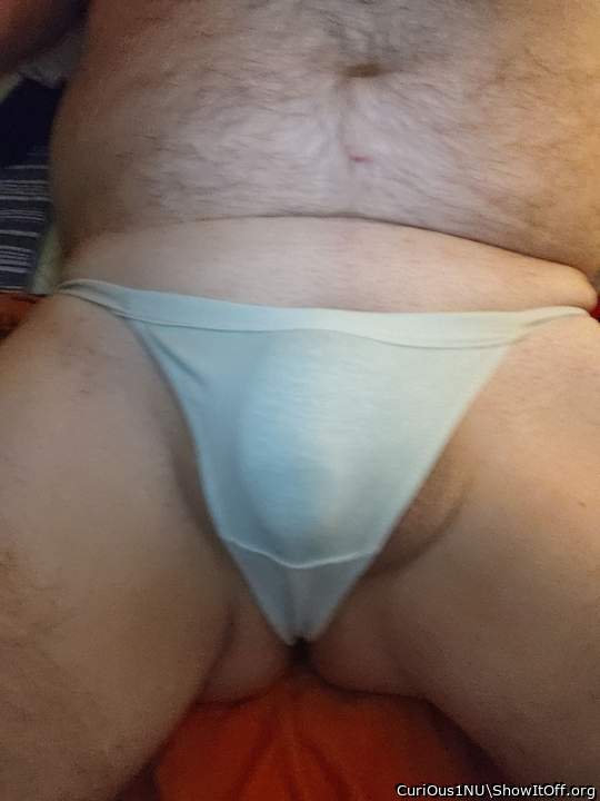 I like how they are right on my smooth cock and on my right lol ass.