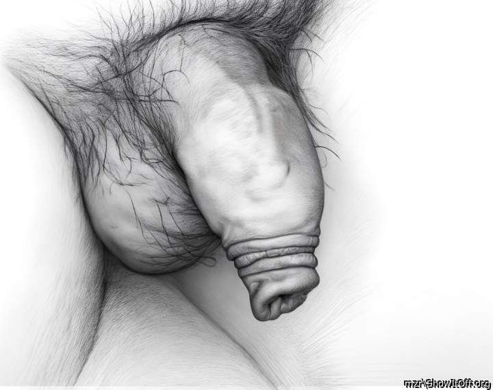 Pencil drawing of the uncut 4skin from mzr